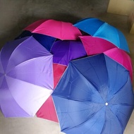 Short handle Foldable umbrella 8K silver coating three folding umbrella Ulthra UV/Payung Pendek (CH8