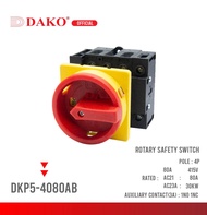 DAKO เซฟตี้สวิทช์แบบลูกบิด DKP5-4080AB