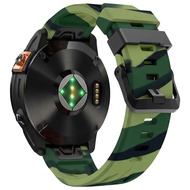 Garmin Epix Pro Gen2 51mm 47mm Strap Silicone Camouflage Quick Release 22mm 26mm Soft Comfortable Br