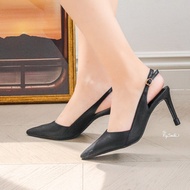 Luxury 9P slingback pointed toe high heels, party high heels - THENYSMILE - PASE