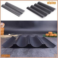 ELAINE Baguette Baking Tray, Nonstick Waves Baguette Mold, Baking Tool Bakeware French Bread Toast F