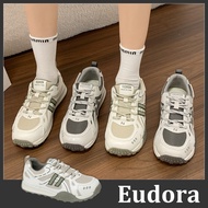 [Eudora] Korean Casual Shoes Daddy Shoes Women Retro Sports Shoes Women Shoes Sports Shoes Casual Sh