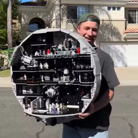 Moc Toys 75419 Bricks Largest Death Star Building Block Ucs Model Birthday Gifts Assemble for Childr