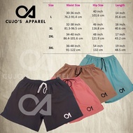 CUJO Unisex Taslan Fabric Shorts