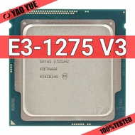 Used E3-1275 v3 E3 1275 v3 3.5 GHz Quad-Core Eight-Thread CPU Processor 84W L3=8M LGA 1150