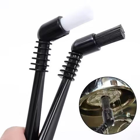 2pcs Group Head Cleaning Brush Coffee Grinder Brush Nylon Coffee Cleaning Brush Grime Cleaning Tool 