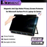 Anti-Spy Matte Privacy Magnetic Screen Protector for Microsoft Surface Pro 12 Surface Pro 11/Pro 10/