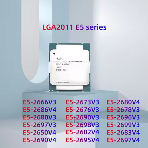1 piece 2666V3 2673V3 2650V4 2680V42673V4 2682V4 2683V 2690V4 2697V4 CPU