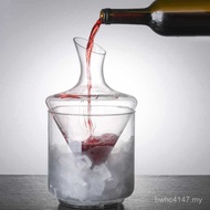 Red Wine Decanter Household Feeling Barrel Design Wine Set Wine Set Wine Set Creative Glass Ice Wine
