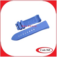 Tali Jam Tangan Guess Biru Hitam Tali Karet GC Super