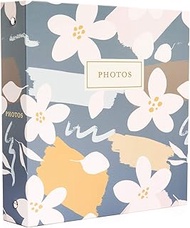 Jot & Mark Photo Album Set - 200 4x6 Photos, Clear Pocket Sleeves, 6 Tab Dividers, 3-Ring Binder 8.5