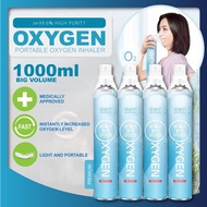 [READY STOCK] 📢Medical Portable Oxygen Inhaler Oxygen Mask 1000ml Big Volume [ 99.6% Oxygen]☑️