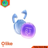HANDSFREE OLIKE TWS T203 Olike Mix Wireless Earphone TWS T203 HD Improve Audio Bluetooth 5.3 30 Hour