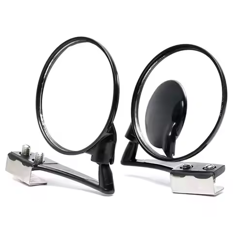360 Adjustable Degree Rotation Wide Angle Rearview Mirror Car Left and Right Front Wheel Blind Zone 