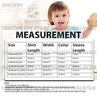 ✎Baju Raya 5pcs Baby Newborn Romper for Girl and Boy Clothing Set Cute Baju Baby (RANDOM DESIGN)