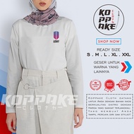 Army T-shirt for Women with BTS Logo, Hijab, Distro Clothes