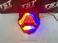 Đèn Lái Hậu Xe Máy TST Exciter 150 Không Chỉnh Màu