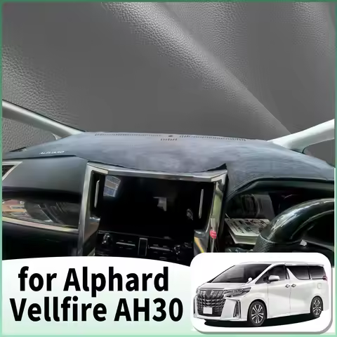 fit for Toyota Alphard Vellfire 30 AH30 2015-2020 RHD Dashmat Accessories Dashboard Cover Pad DashMa