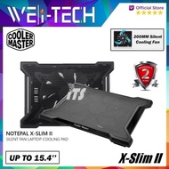 Cooler Master Notepal X-Slim Ii Notebook Cooler Fan Laptop Cooling Pad