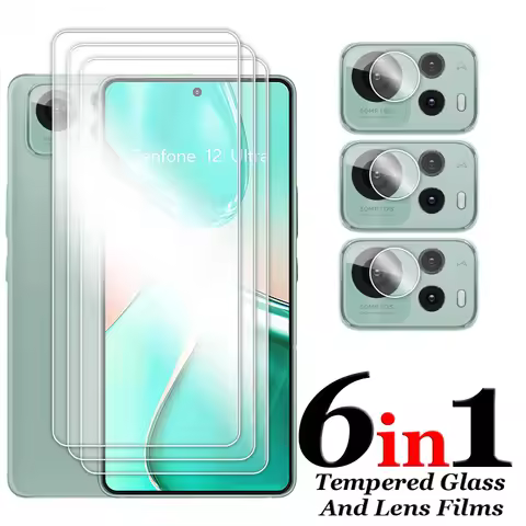 For Asus Zenfone 12 Ultra Glass 6.78 inch Full Glue Clear Screen Protector For Zenfone 12 Ultra Temp