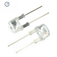 (10PCS) F8 8mm Straw Hat LED Emitting Diode Micro Indicator White Red Green Blue Yellow Orange UV RG