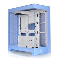 CTE E600 MX Hydrangea Blue E-ATX Mid Tower with Centralized Thermal Efficiency Design; Interchangeab