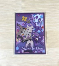 日版 Pokemon 阿塞蘿拉 謎擬Ｑ 限定卡套x1張 寶可夢