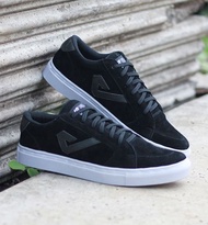 PROMO !!! SEPATU CASUAL PRIA ORIGINAL KEKINIAN DISTRO BANDUNG PREMIUM KETS PRIA HITAM LACE UP SPATU 