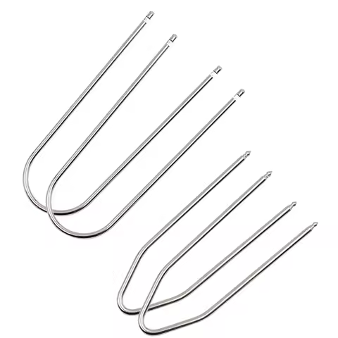 4 Piece Universal Car Radio Removal Tool Set - Compact U-Shaped CD Changer Removal Tool For Ford, Pe