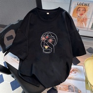 Oversized Anime Doraemon T-shirt | BLACK T-SHIRT