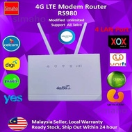 SimCard Router Modem RS980+ Modified Unlocked Unlimited Hotspot WiFi