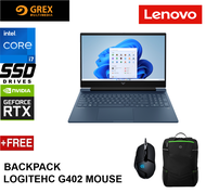 HP VICTUS 16-R0029TX GAMING LAPTOP (i7-13700HX,16GB,512GB SSD,16.1" FHD 144Hz,RTX 4070 8GB,WIN11) FREE BACKPACK +LOGITECH G402 MOUSE