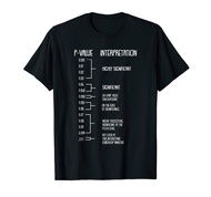 P-Value PHD Statistics Statistician Data Analyst Geek Gift T-Shirt