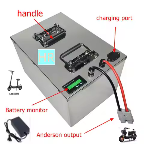 72V 35Ah 26650 Lifepo4 Rechargeable Battery High Capacity Energy Storage for Motorcycle Electric Car