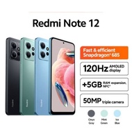 [✅Garansi] Xiaomi Redmi Note 12 Ram 8G 6Gb 4Gb Rom 128Gb Dan Note 12