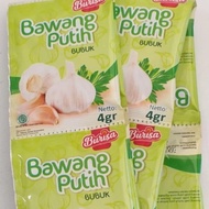 BAWANG PUTIH BUBUK BRAND BURISA 1 RENCENG (12 SACHET)