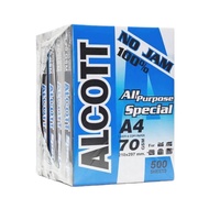 5 Ream Photocopy Paper Alcott Brand Blue A4 Size 70 Grams (1 Ream/500 Sheets)