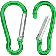 PATIKIL Spring Snap Hook, Aluminum Alloy Key Clasp Small Keychain Clip 44lbs for Camping Hiking Keys