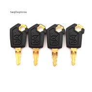 [Twq] 4pcs Dozer ignition keys new heavy duty device for Caterpillar 5p8500 Cat VN
