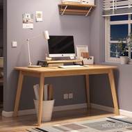 ‍🚢Desk Bedroom Simple Solid Wood Leg Computer Desk Study Table Rental House Rental Simple Word Desk