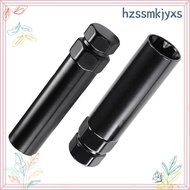 7 Spline Lug Nut Key 6 Spline Lug Nut Socket Removal Tool, 2 PCS Dual Hex Drive Aftermarket Wheel Lo