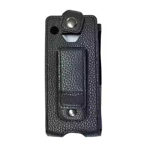 ANYSECU LC-T320 Soft Leather Bags fit for 4G Network Radio Inrico T320 A420S T298S Mobile Phone Case