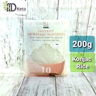 [MD Keto] MiMO 200g halal Shirataki Konjac Noodle mee Kuey Teow Udon Mihun Rice spaghetti fettuccine