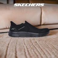 Skechers Men Slip-ins GOwalk Flex Ojai Walking Shoes - 216333-BBK Air-Cooled Memory Foam Kasut Sneak