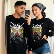 Jasad Band Crewneck Sweater, Comfortable, Cool Cotton Fleece Material