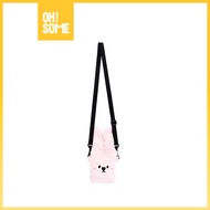 OHSOME Dunns Tas Anak Lucu Kelinci Pink/Putih  Gaya Menggemaskan untuk Si Kecil