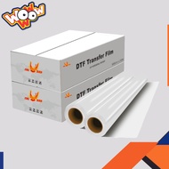[Ready Stock] DTF Transfer Film (30CM / 60CM x 100M) DTF Pet Film Roll Double Side Matte DTF Heat Tr