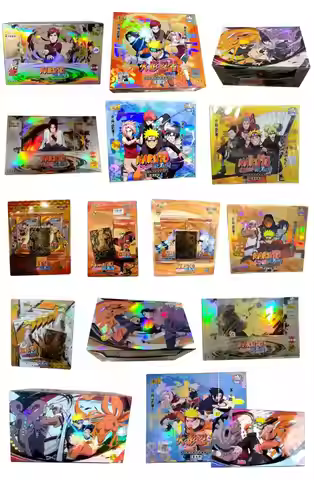 KAYOU Genuine Naruto Cards Full range of boxes Anime Collection Card Box Kids Toys Game Gift
