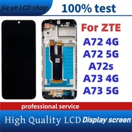 For ZTE Blade A72 4G/5G A72S A73 4G/5G LCD Display Touch Screen With Frame Replacement