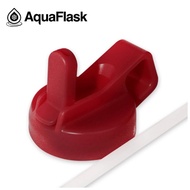 Aquaflask Cherry Red Cube Handle Strawlid Cap Tumbler Water Bottle (fit to 14,18,22,32,40,64oz)